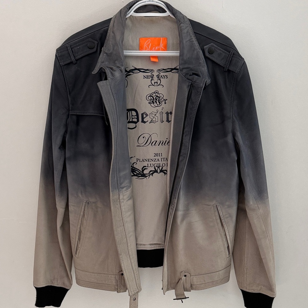 Men's Danier by blink leather Jacket